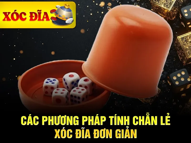 Các phương pháp tính chẵn lẻ xóc đĩa đơn giản