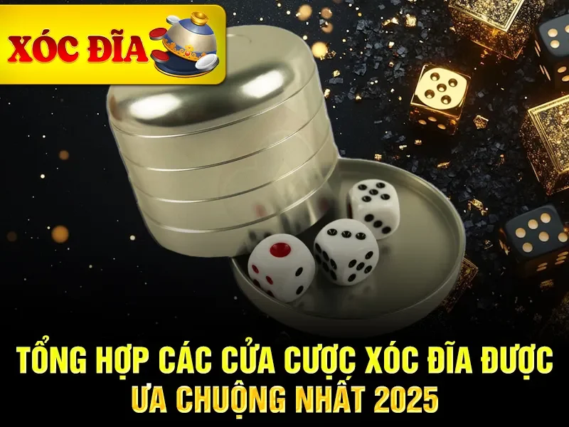 Tổng hợp các cửa cược xóc đĩa được ưa chuộng nhất 2025