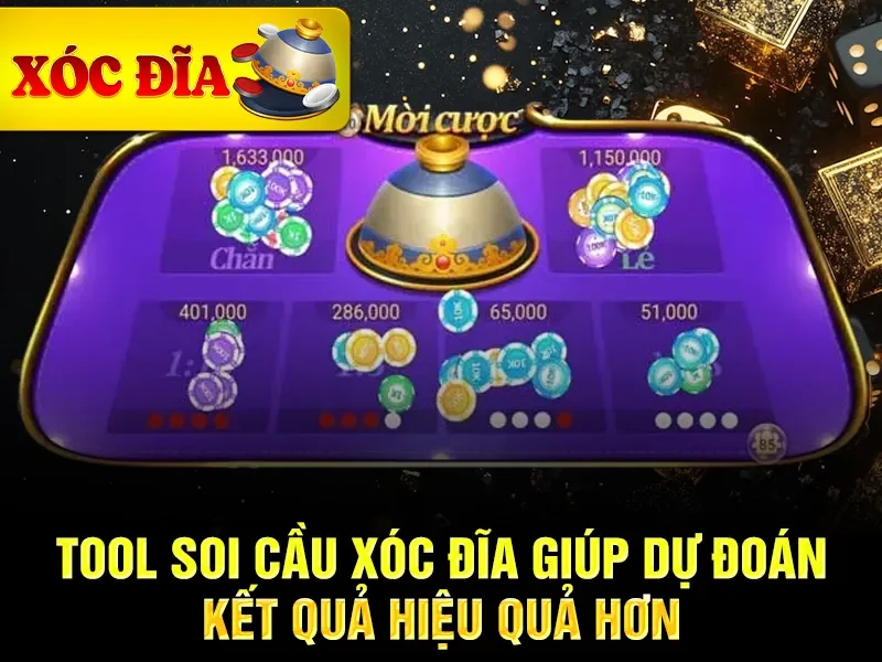 Tool soi cầu xóc đĩa giúp dự đoán kết quả hiệu quả hơn