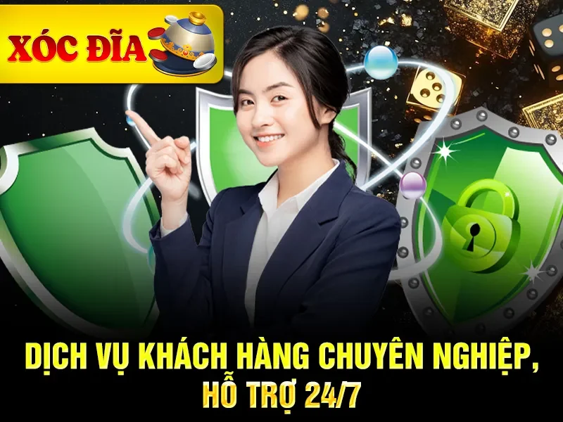 Dịch vụ khách hàng chuyên nghiệp, hỗ trợ 24/7